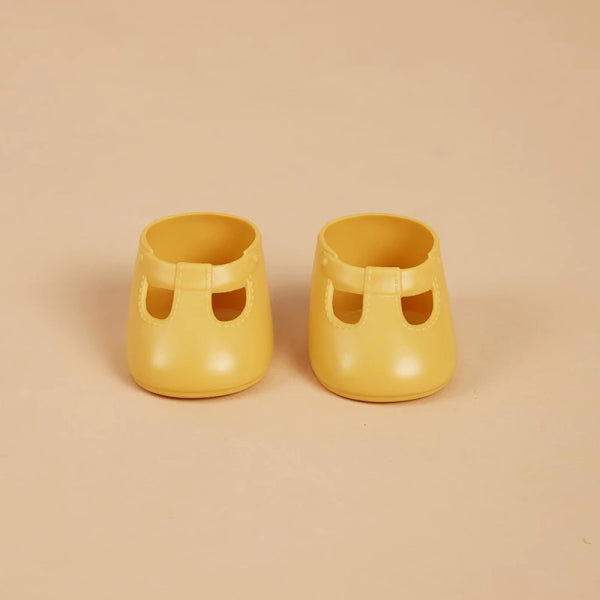 Olli Ella | Dinkum Doll Shoes | Corn Yellow