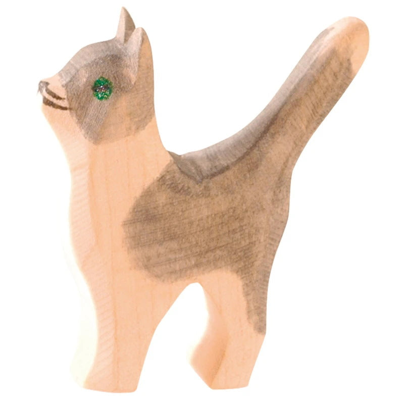 Ostheimer | Wooden Toy | Cat Small Head High