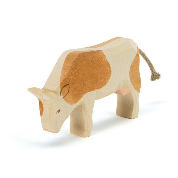Ostheimer | Wooden Toy | Cow Brown Eating 11023