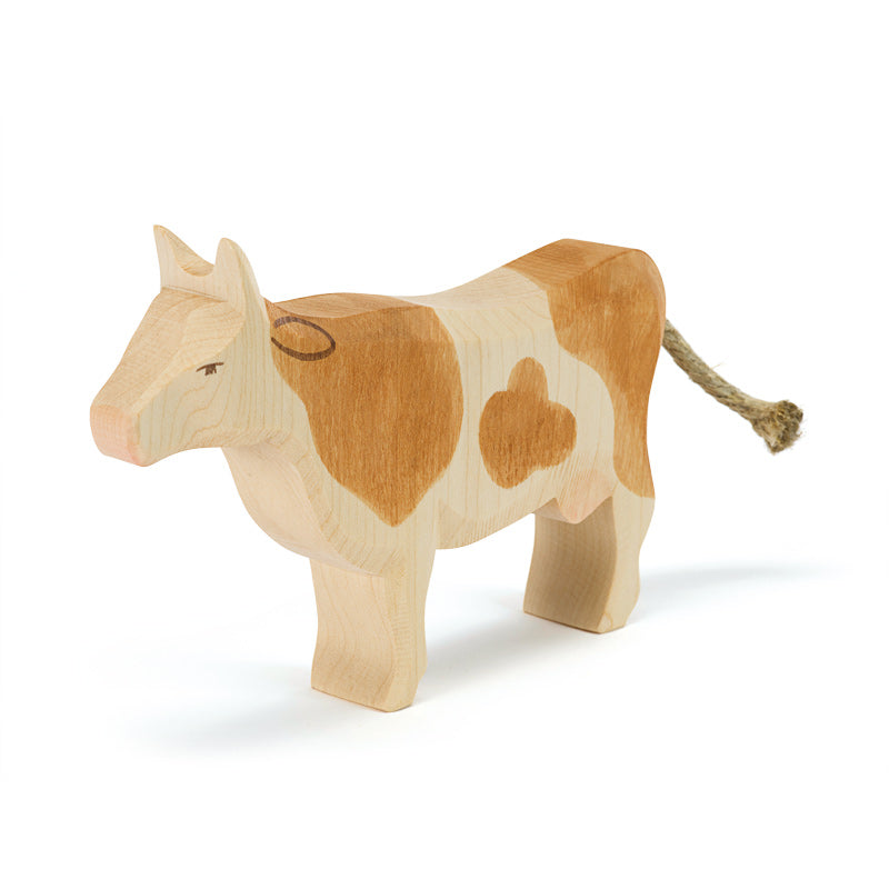 Ostheimer | Wooden Toy | Cow Brown Standing 11022