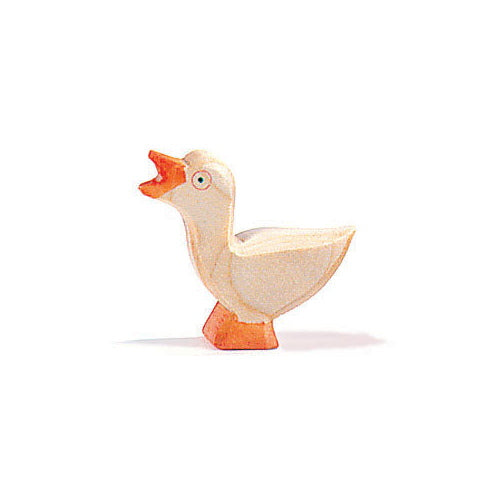 Ostheimer | Wooden Toy | Gosling Head High | Baby Goose