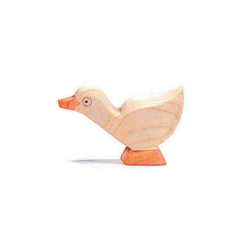 Ostheimer | Wooden Toy | Gosling Head Low Baby Goose