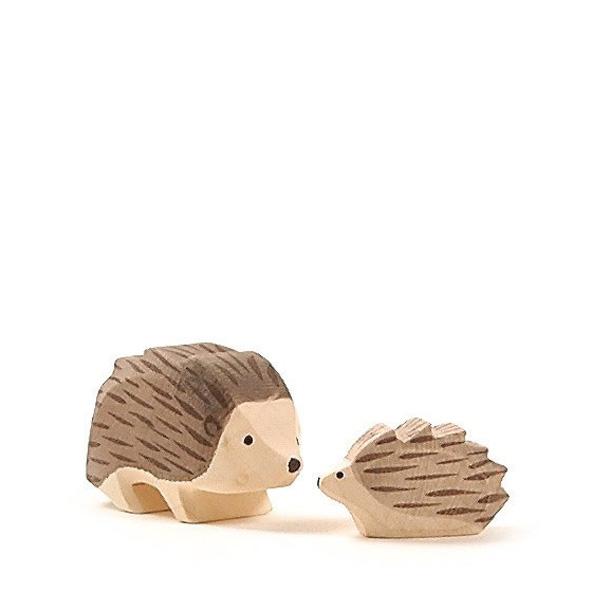 Ostheimer | Wooden Toy | Hedgehog Small and Hedgehog Large