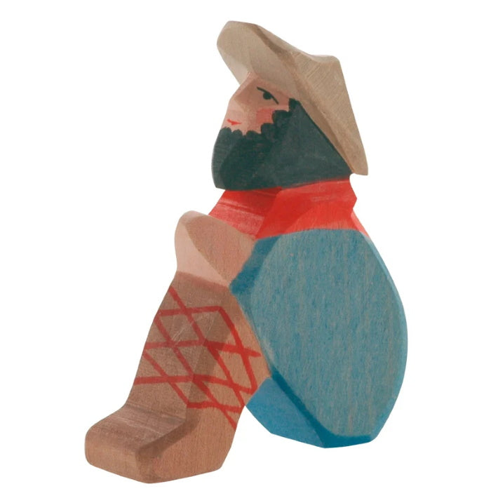 Ostheimer | Wooden Toy | People | Shepherd Sitting