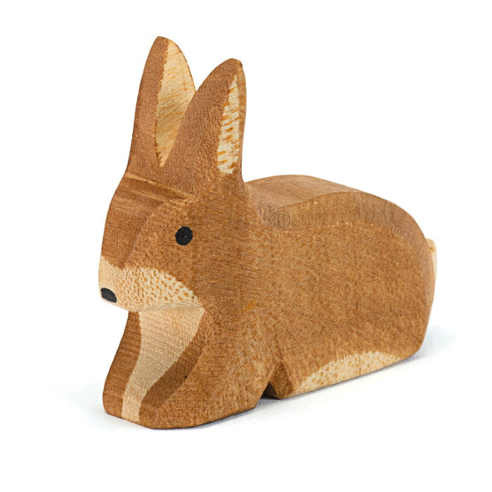 Ostheimer | Wooden Toy | Spotted Rabbit Sitting