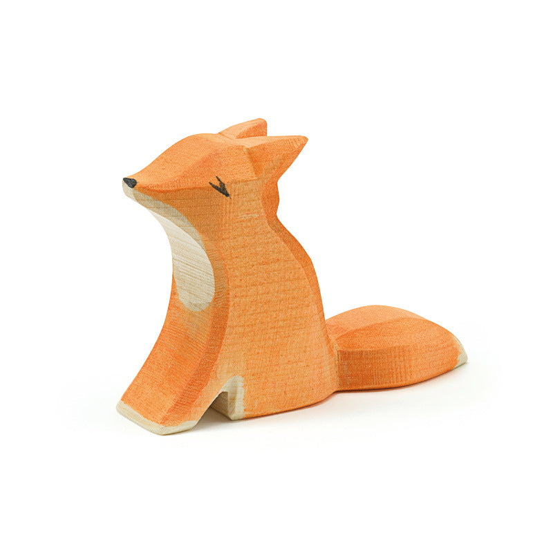 Ostheimer | Wooden Toy | Fox Small Sitting