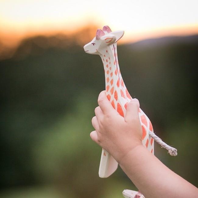 Ostheimer | Wooden Toy | Giraffe Running