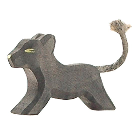 Ostheimer | Wooden Toy | Black Panther Small Running 2036