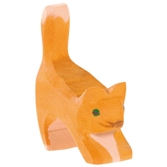 Ostheimer | Wooden Toy | Cat Small Head Low
