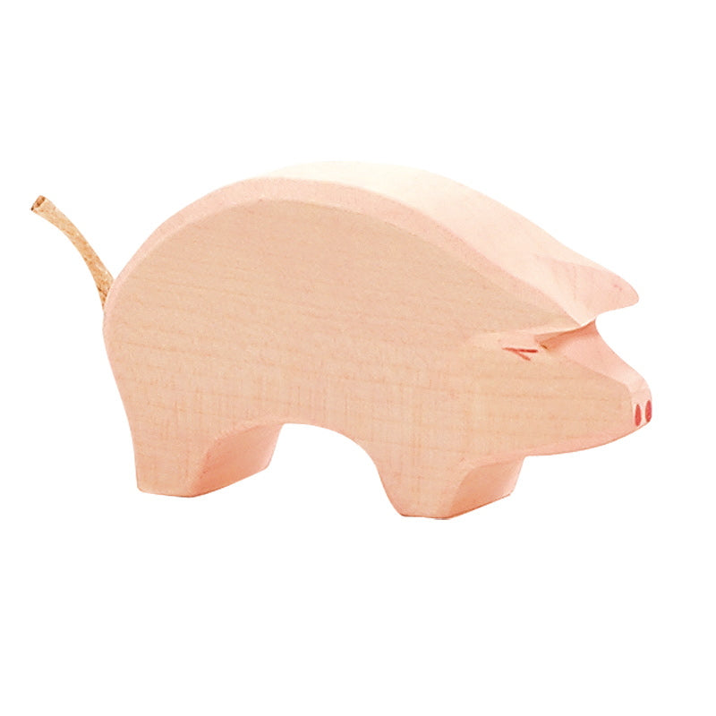 Ostheimer | Wooden Toy | Pig Head Low