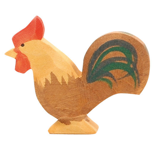 Ostheimer | Wooden Toy | Rooster Brown