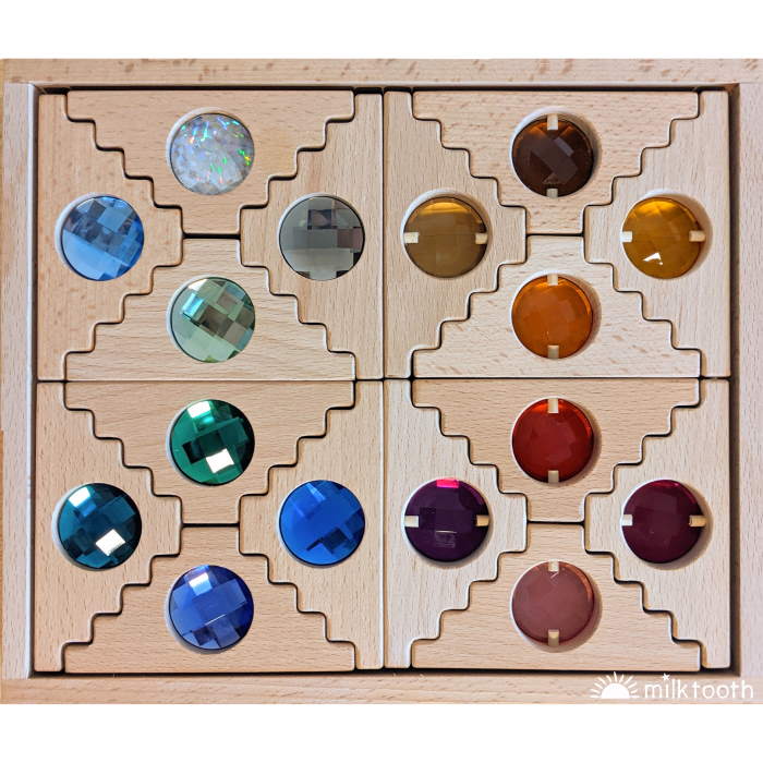 Papoose | Dutch Step Gables | 8 Cool Blocks &amp; 8 Warm Windows in Tray