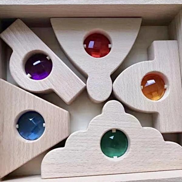 Papoose | Dutch Windows Wooden Blocks at Milk Tooth