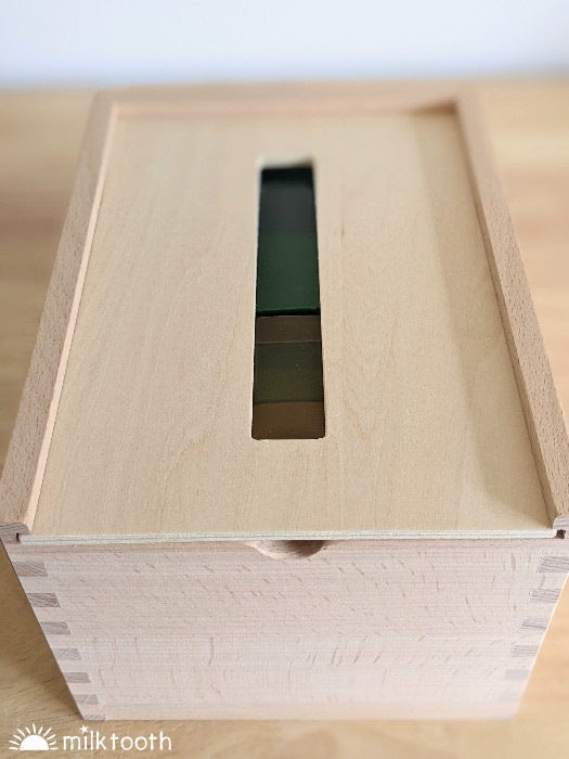 Papoose | Lucite Stepped Rods | 35 Pieces with Tray at Milk Tooth