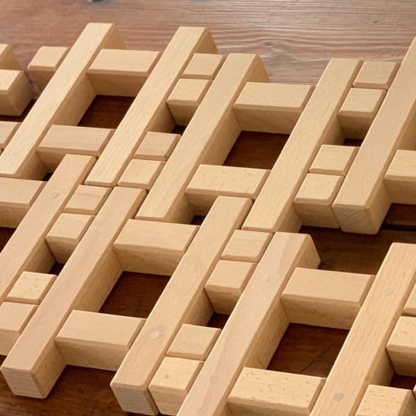 Papoose | Wooden Hash Tags at Milk Tooth