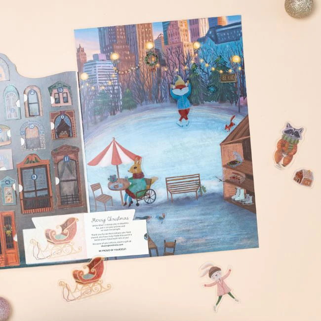 Sharing Kindness | New York Christmas Advent Calendar at Milk Tooth