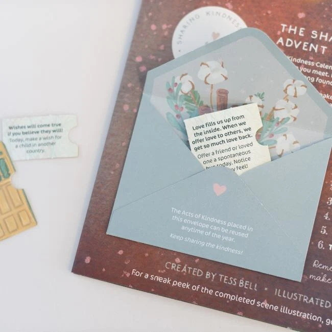 Sharing Kindness | Scandi Christmas Advent Calendar at Milk Tooth