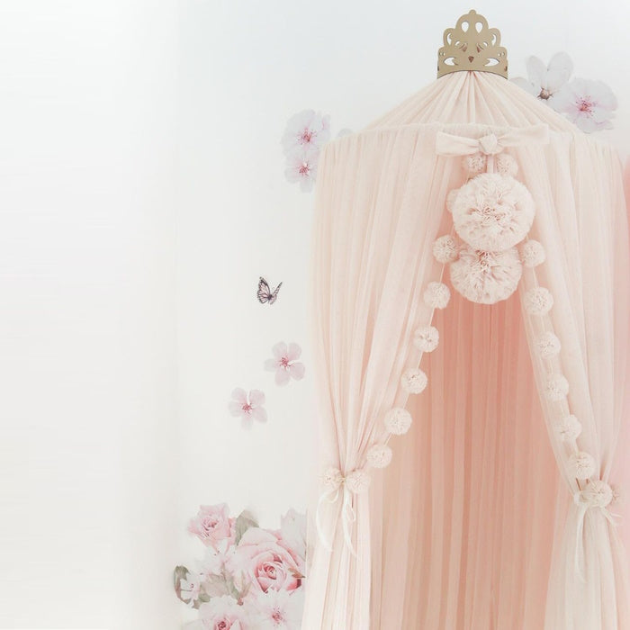 Spinkie Baby | Mini Pom Garland | Cream at Milk Tooth