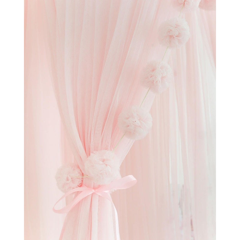 Spinkie Baby | Mini Pom Garland | Powder Pink at Milk Tooth
