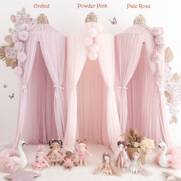 Spinkie Baby | Pom Garland | Powder Pink at Milk Tooth