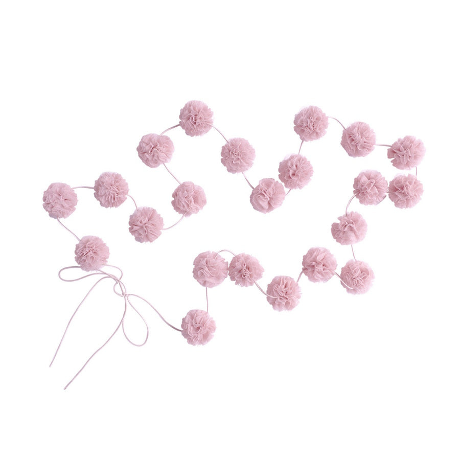 Spinkie Baby | Mini Pom Garland | Blush at Milk Tooth