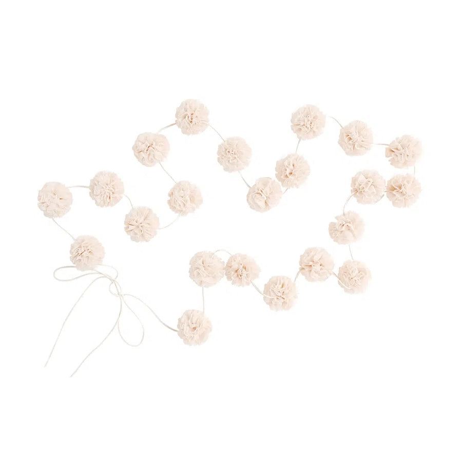 Spinkie Baby | Mini Pom Garland | Cream at Milk Tooth