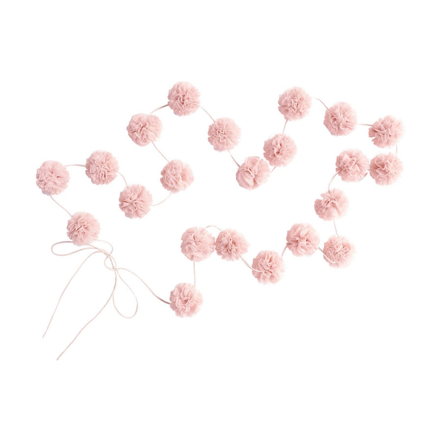 Spinkie Baby | Mini Pom Garland | Light Pink at Milk Tooth