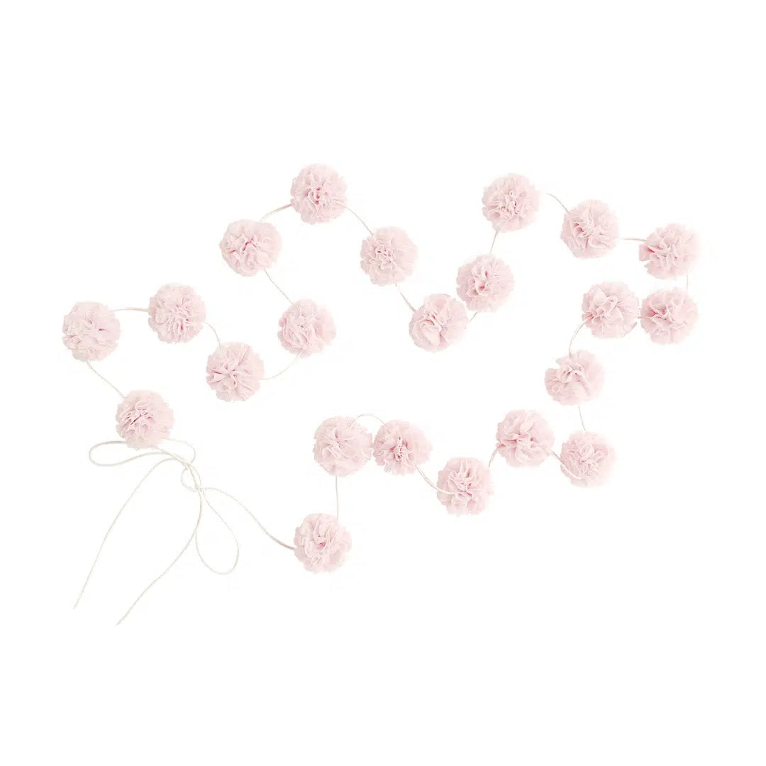 Spinkie Baby | Mini Pom Garland | Powder Pink at Milk Tooth