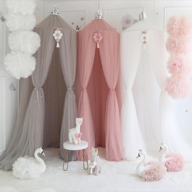 Spinkie Baby | Princess Canopy | White