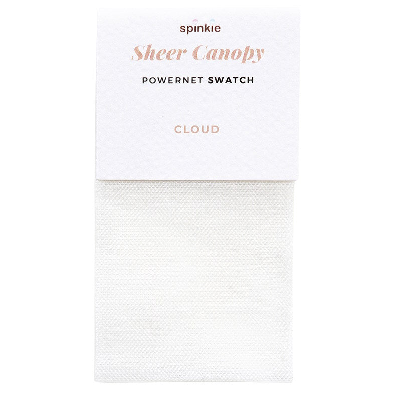 Spinkie Baby | Fabric Swatch for Sheer Canopy at Milk Tooth