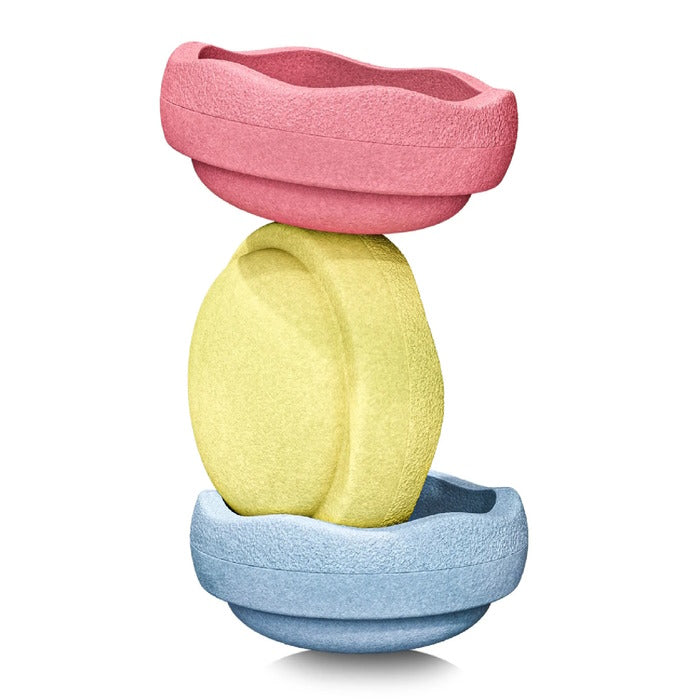 Stapelstein | Pastel Primary 3 at Milk Tooth