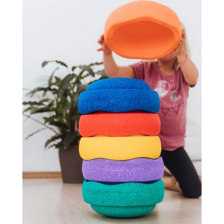 Stapelstein | Rainbow Classic 6 at Milk Tooth