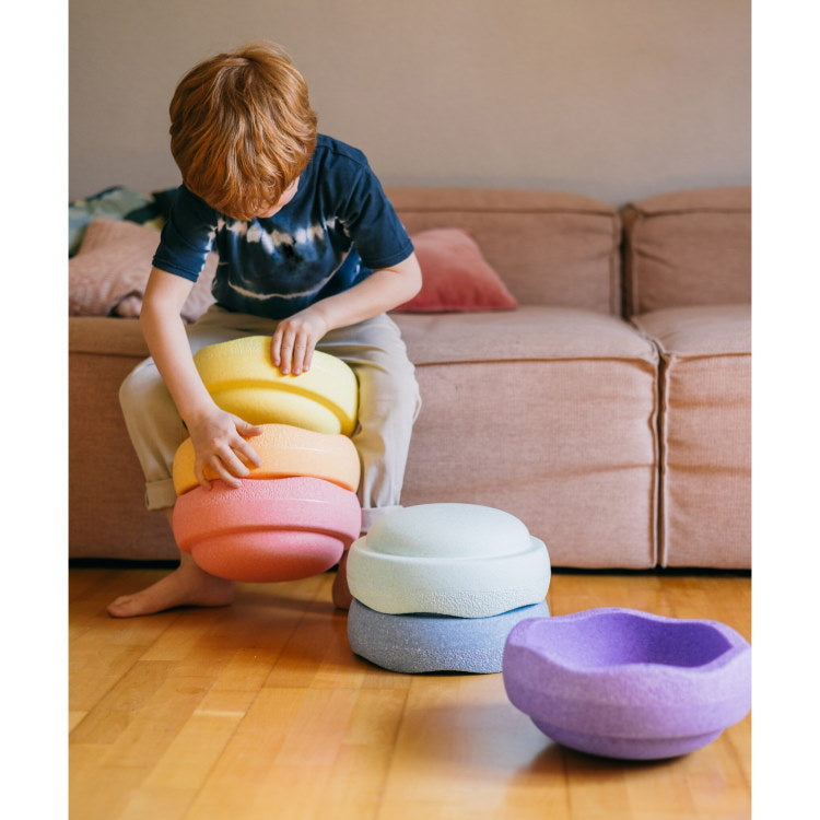 Stapelstein | Rainbow Pastel 6 at Milk Tooth