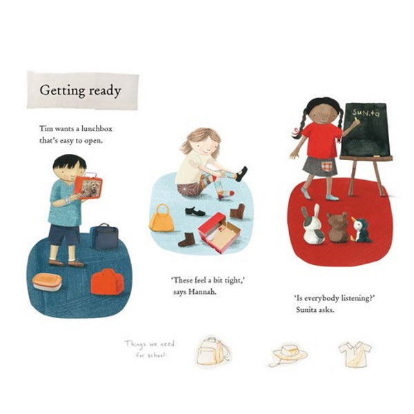 Starting School | Hardback Book at Milk Tooth