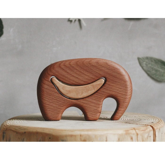 Tateplota | Mini Wooden Puzzle | Elephant Elmer