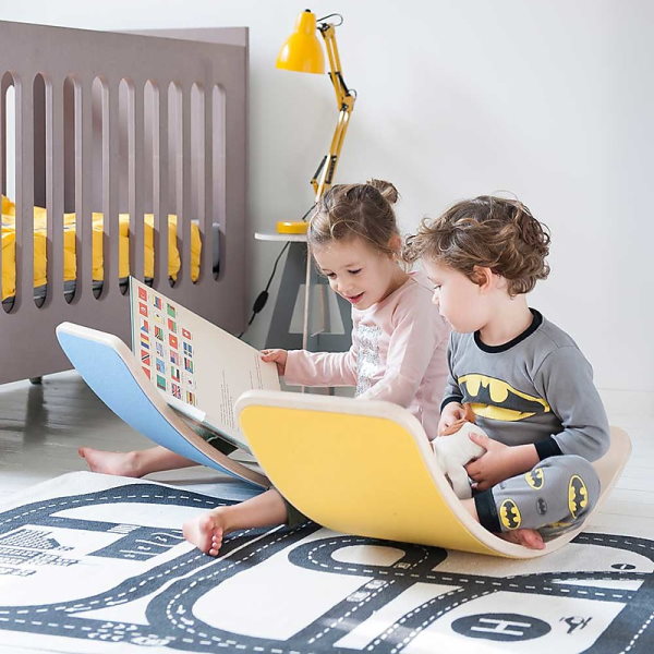 Wobbel Board Pro | Mustard Pressed Felt at Milk Tooth