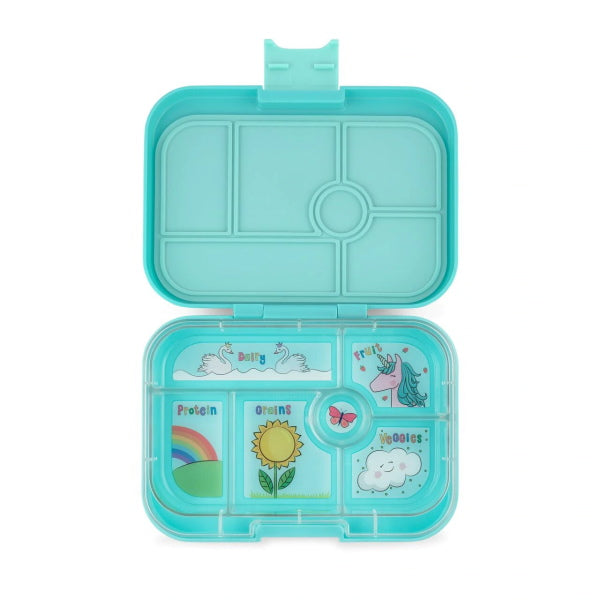 Yumbox | Original Lunch Box | Bento Box | Misty Aqua