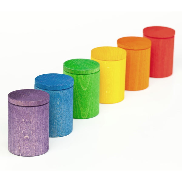Grapat | 6 Coloured Cups with Lids