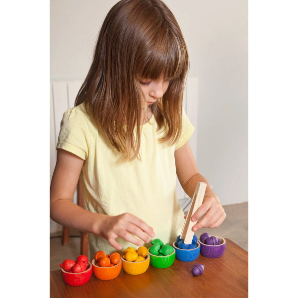 Grapat | Bowls and Acorns | 43 Pieces