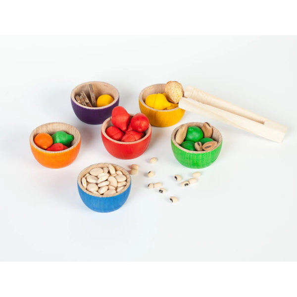 Grapat | Bowls and Acorns | 43 Pieces