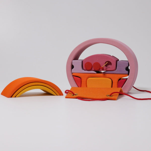 Grimm&#39;s | Mobile Home Lollipop Pink Orange