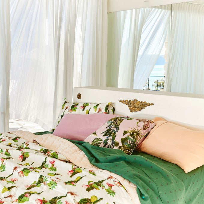 Kip and Co | Quilted Pillowcase | Cactus Cove