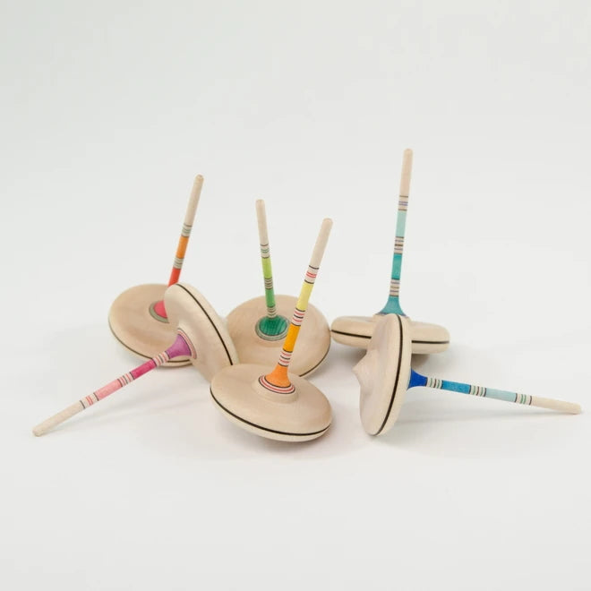 Mader | Spaghetti Spinning Top | Blue