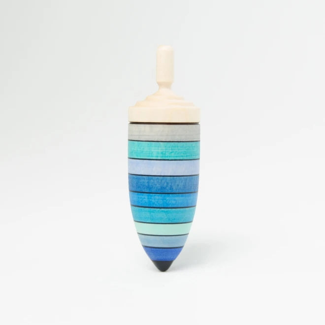 Mader | Spinning Top Learning Set | Ice Blue Thunderbolt