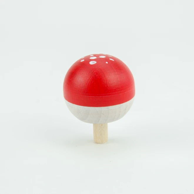 Mader | Spinning Turn Top | Fly Agaric