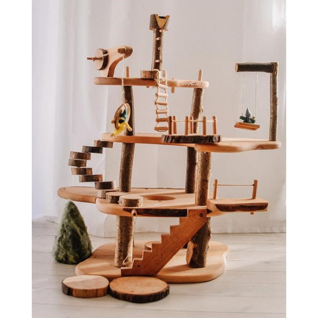 Magic Wood | Large Tree House | Buildable Timber Doll House