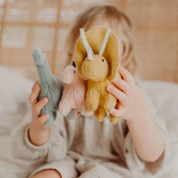 Olli Ella | Holdie Dinosaurs wool felt toys