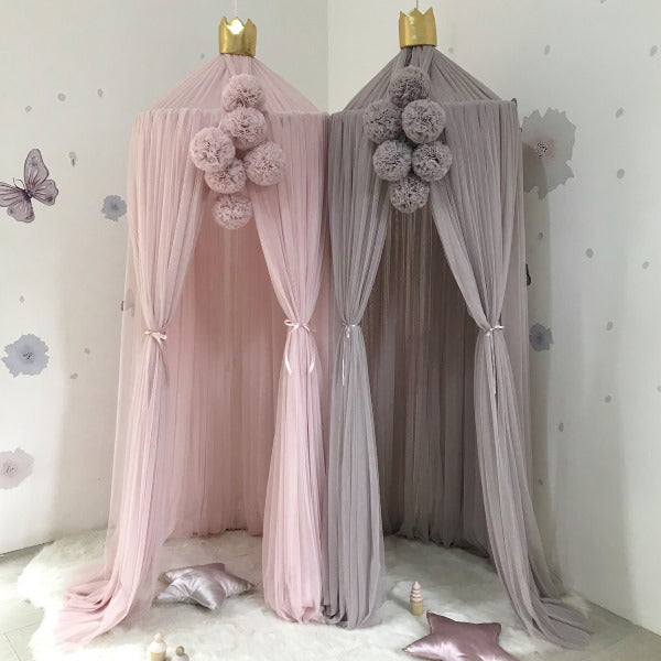 Spinkie Baby | Pom Garland | Pale Rose