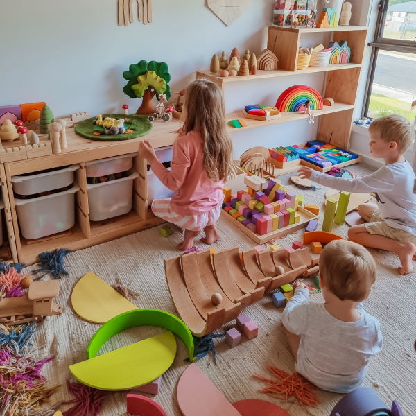 © @thegormanlane for Milk Tooth Grimm&#39;s Large Natural Rainbow