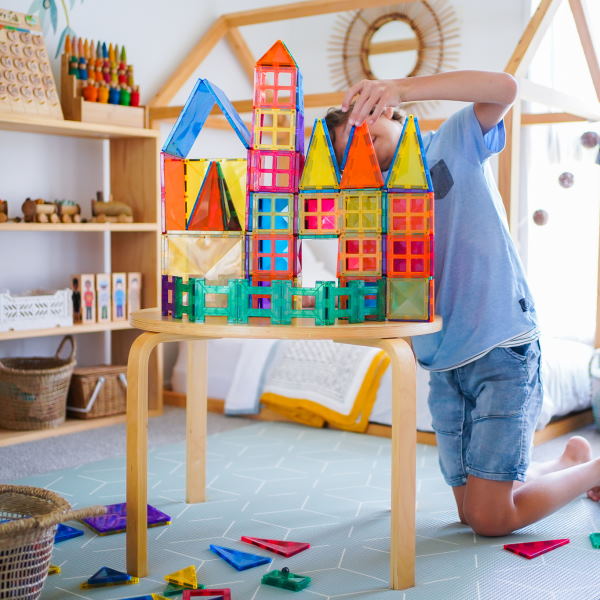 Connetix Tiles | 212 Piece Rainbow Mega Pack FREE SHIPPING* at Milk Tooth